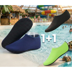 챔포굿즈 1+1 남 여공용 미끄럼방지 물놀이슈즈 덧신 물놀이 필수