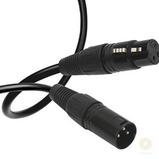 스토어-소유 유선마이크선 넷메이트 XLR 연장 연결케이블 5m NMC-XLR05FB
