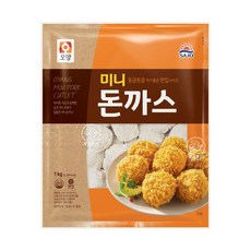 사조오양 미니돈까스 1kg, 1개