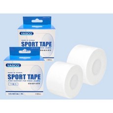 YASCO醫療用彈性運動貼布 肌貼 運動貼布 運動貼 機能貼布 肌能貼 肌力貼 肌內效貼布 肌內效 肌內貼 肌貼, 1個, 白色