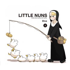 LITTLE NUNS NUNS AND DUCKS ART BOOK 2