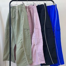 댄마샵 로그라인 스트링 와이드팬츠 방송댄스복 줌바댄스복 에어로빅복