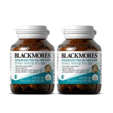 블랙모어스 오더리스 피시오일 80캡슐+80캡슐 (80일분)