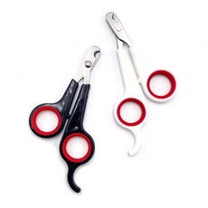 소형 앵무새 발톱깍기 조류 발톱 관리용 가위, 1개