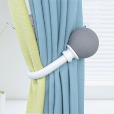 커튼월 후크 베이스 수지 커튼월 후크 벽 후크 유럽식 커튼 후크 U자형 벽 후크 벽걸이, 화이트 하나 가격, 레트로 모래 벽 후크, 1개