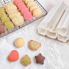 비스킷눈금자 8개 세트 쿠키 아이싱 반죽 베이킹 눈금자 소분, D. 밸런스자 5mm 길이 30cm 2개