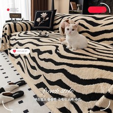 ANYOU 미끄럼방지 사계절 소파패드 두꺼운 플란넬 소파커버 워싱 시어서커 소파커버