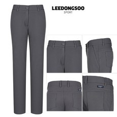 [이동수스포츠] 여성 겨울 기모 베이직 솔리드 팬츠 캐주얼 골프 바지