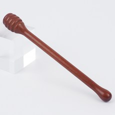 옻칠 꿀뜨개 나무 허니디퍼 꿀스푼 수제 꿀스틱 우드꿀봉 꿀차 꿀뜨는나무봉 꿀수저, 2개
