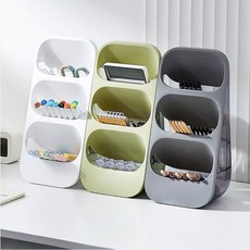 스탠드형 연필꽂이 책상 수납함 정리함 (Araium), 01 A.(그레이)