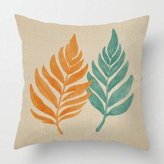 프리미엄 리넨 예술적인 베개 커버 세트 - 추상 미술 장식 던지기 정교한 쿠션 45x45/50x50cm 농가 거실 220559, 450mmx450mm, 중국, ymbztf-a0008684