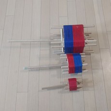 연날리기준비물-3종 소형 중형 대형 우드 얼레 민속놀이 공예재료 연줄 전통놀이, 1개