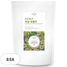 라돌체비타 쑥청차 쑥혈차 삼각티백, 1.2g, 100개입, 8개
