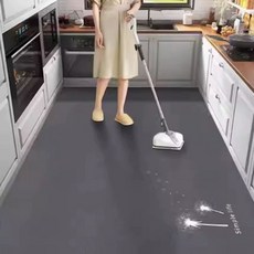 대형 규조토 발매트 싱크대 논슬립 주방매트 주방 40X60 신선한, 1개, U. 깃털