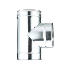 JG닥트몰 (정품) 국산 스파이럴부속 정티 티 부속 덕트150파이 150A 150mm 덕트관 배관 부속, 1개