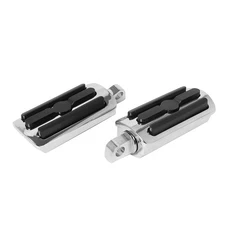 오토바이 범용 남성용 발 페그 발받침 페달 앞뒤 고무 레스트 할리 다리미 XL 883 1200 다이나, 02 2