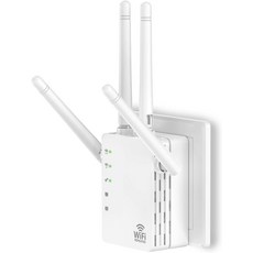 듀얼 밴드 5GHz2.4GHz WiFi Extender 부스터 신호 12880 평방 피트 커버 105개 디바이스 지원 가정용 무선, white-Q1