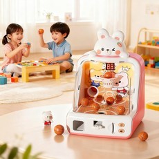토요요 공룡 농구 게임기 실내 미니 농구대 어린이 농구 놀이 장난감 3-7세 D-TL1, 핑크, 1개