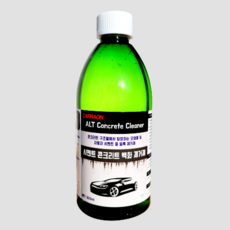 전문가용 자동차 시멘트 얼룩제거제 타일 백화 물 때 제거 백시멘트 외부 클리너, 1개, 500ml