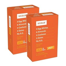 RXBAR 알엑스바 프로틴바 스낵 펌킨 스파이스 12p 624g, 2개