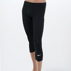 나이키 카프리 타이즈 남자 칠부 레깅스 기능성 신축성 좋은 3/4 언더레이어 피트니스 짐웨어 팬츠