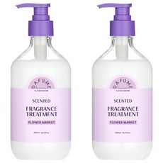 다퓸 바이 코코도르 센티드 프레그런스 트리트먼트 플라워마켓, 2개, 500ml