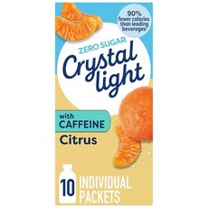 크리스탈라이트 온더고 후르츠펀치 파우더 10포 240905, 시트러스, 0.9온스(1개입), 4g