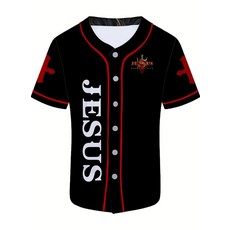 Kiptmug 남성용 프린트 야구 저지 스포츠 셔츠 팬들을 위한 캐주얼 야구