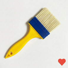 나일론 브러쉬 청소용 붓 미술용 도배 먼지제거 2.5인치