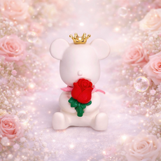 장미베어브릭석고방향제 호두마루샵 돌웨딩스승의날답례품 단체커플오픈개업기념선퇴사물 차량용 석고방향제/오퓨저, 1_6 일반 랜덤)골고루