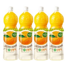 자연은 오렌지, 4개, 1.5L