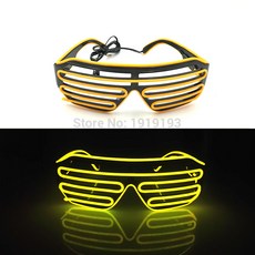 가면 코스프레 마스크 귀칼 할로윈 변장 분장 라이트 업 깜박이는 셔터 네온 레이브 안경 El 와이어 LED 선글라스 해피 바 나이트 글로우 DJ 의상