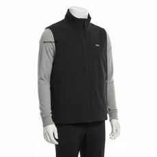 내셔널지오그래픽 아델리 경량 스트레치 풀집업 베스트 카본블랙