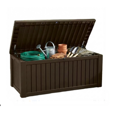 케터 락우드 다용도 보관함 570L / 실외 정원 가든 유치원 놀이방 장난감 정리 코스트코, 브라운외