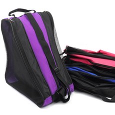 다용도 스케이트 슈즈 파우치 롤러스케이트가방 인라인파우치 인라인수납백 다용도수납백P.V, 1개, 블루