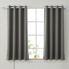 WCL 어울림 창문형 아일렛형 암막커튼 1+1 세트판매 햇빛차단 방한 방풍 단열