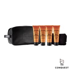 【CONQUEST】英國蘇格蘭精油皂公司頂級清潔保養旅行組，旅行必備，多種精選成分，溫和呵護肌膚，隨時保持最佳狀態, 1個