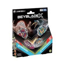 正版 戰鬥陀螺X Beyblade X 韓版現貨 BX-00 BX-27 BX-16, BXG-41, 棘龍&翼龍套組(一組兩顆附發射器), 正版侏儸紀戰鬥陀螺 Beyblade X, Takara Tomy, 1個