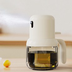 按壓噴油壺 霧化噴壺 玻璃噴霧瓶 調味油瓶 噴油罐 氣壓噴油壺 噴霧式油瓶 控油噴油瓶【BF0303】 約翰家庭百貨, 1個