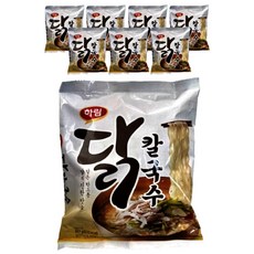 하림 닭칼국수 117g 8개