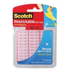 션톅3M 재접착 폼양면테이프 R103 72개입 강력한 테잎 재양면 재잎 다용도^^*, 채룩!!