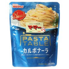 닛신 웰나 마마 파스타 테이블 까르보나라맛, 1개, 240g