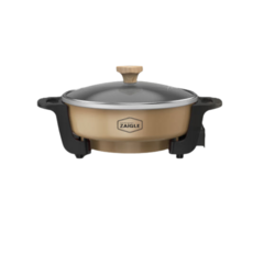 [한정수량] 자이글 파티쿠커 골든 우드 에디션 전기냄비, 멀티쿠커