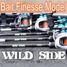 LEGIT DESIGN WIDE SIDE Bait Finesse Model 路亞竿，高感度輕量化設計，適用多種釣法，精準拋投操控。, 下單請先詢問有無庫存~,WSC510UL 槍柄