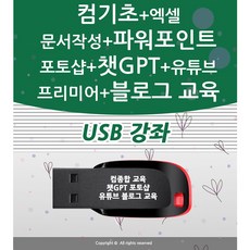 컴퓨터교육11종 컴맹탈출 기초 배우기 교육 + 엑셀 활용 강좌+ 파워포인트+ 문서작성+챗gpt+포토샵+유튜브 유튜버+프리미어 프로 동영상 편집 +네이버 블로그 책 교재 서적