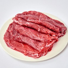 고기소녀 다이어트 소불고기용 목초육 소앞다리살, 5개, 200g