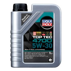리퀴몰리 코리아 엔진오일 리퀴몰리 탑텍 4700 5W30 1리터 정식수입, 1L, 1개