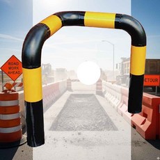 스틸 코너가드 매립식 다리2개 접근금지 차량방호 차량통제 파킹금지 차량진입차단