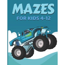 mazes for kids 4-12: monster truck Activity Book for Kids - Problem-Solving (Maze Books for Kids) Fu... Paperback, Independently Published, English, 9798581387849
