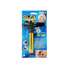OLFA 裁布圓規刀 18mm 拼布紙藝適用 安全鎖定, 1個, CMP-3 ( 圓規刀)